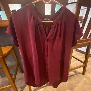 Cute maroon blouse